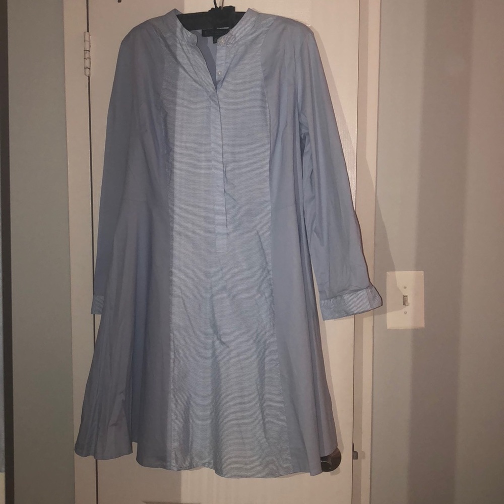 EUC light Chambray Eloquii Dress